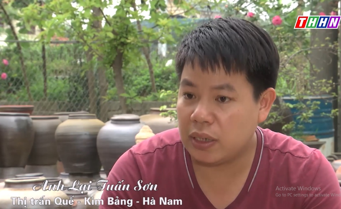 Lại Tuấn Sơn, Chủ Xưởng Gốm tại TT Quế, Kim Bảng, Hà Nam
